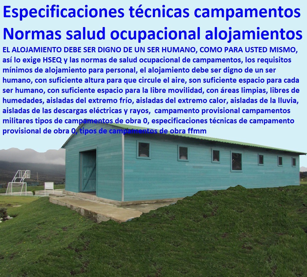 Construcción de campamentos de alojamientos ecológicos sin impacto ambiental 0 Especificaciones Técnicas de Campamentos y Obras 0 campamento almacén y oficinas 0 obra tales como campamentos almacenes oficinas 0 campamentos ptar Construcción de campamentos de alojamientos ecológicos sin impacto ambiental 0 Especificaciones Técnicas de Campamentos y Obras 0 campamento almacén y oficinas 0 obra tales como campamentos almacenes oficinas 0 campamentos ptar